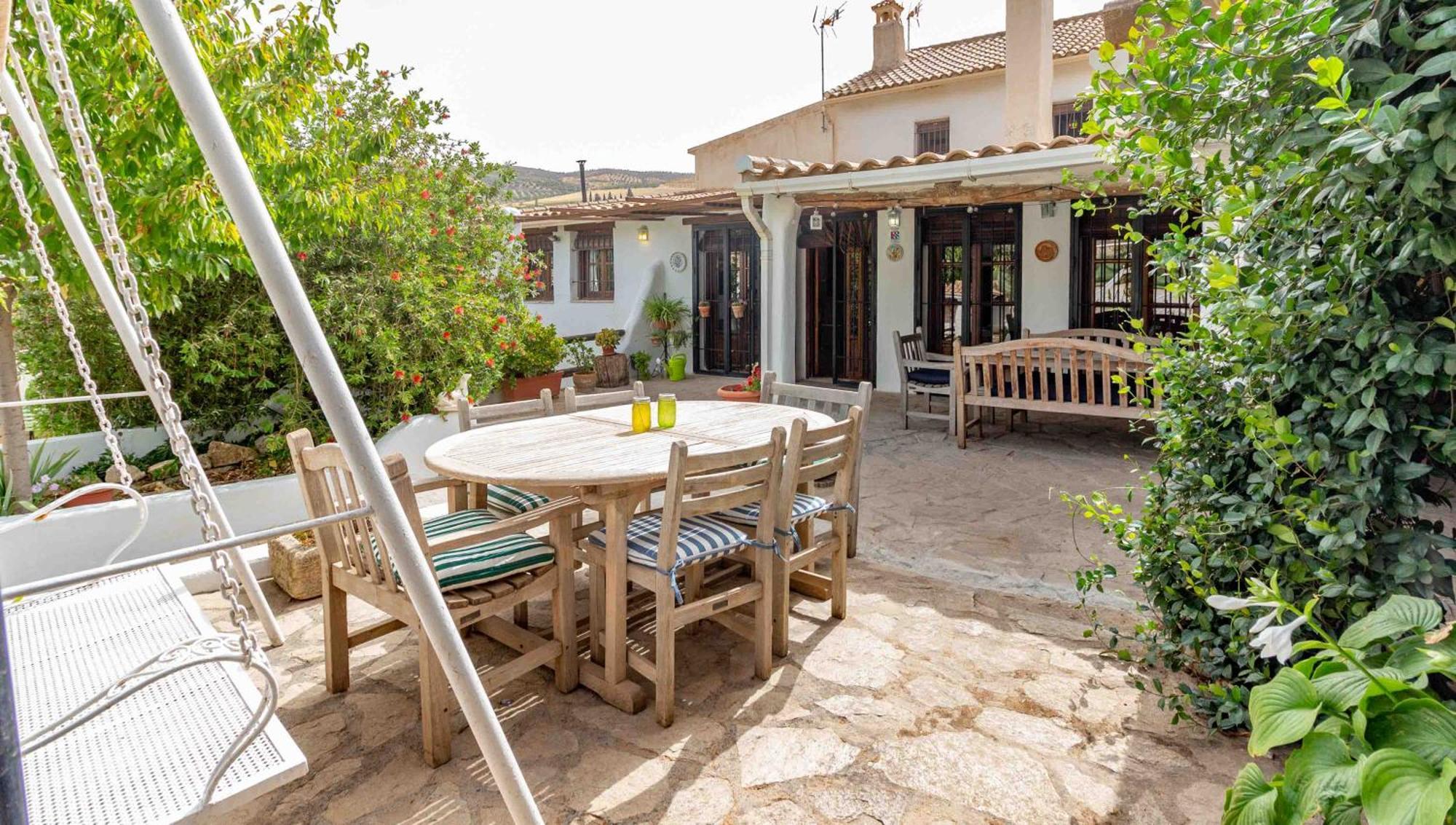 Вилла Cortijo Mirasol Санта-Крус-де-Алама Экстерьер фото